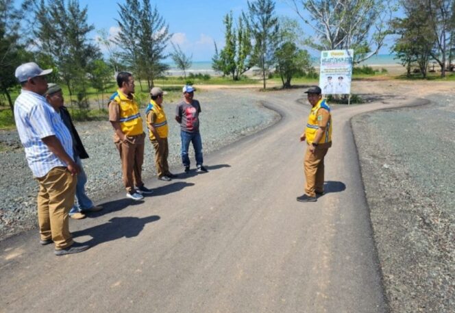 
 Jalan ke Destinasi Wisata di Tanbu Sudah Mulus Beraspal
