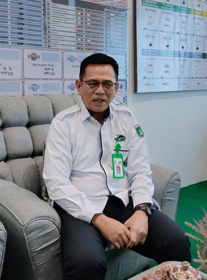 
 Direktur PDAM Tanbu Komitmen Pembangunan Infrastruktur Air Bersih Meluas ke Desa-desa Terpencil.