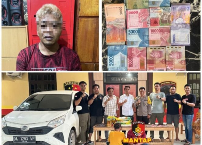 
 Polres Tanah Bumbu Berhasil Menangkap Pencuri Berantai