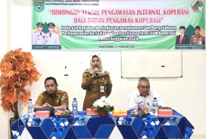 
 Peningkatan Pengawasan Internal Koperasi Ditargetkan oleh DKUMP2 Tanah Bumbu