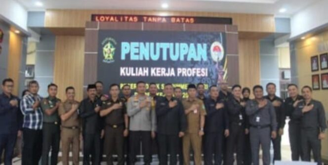 
 Kuliah Kerja Profesi Serdik Sespimmen Dikreg ke-64 Dimulai di Tanah Bumbu