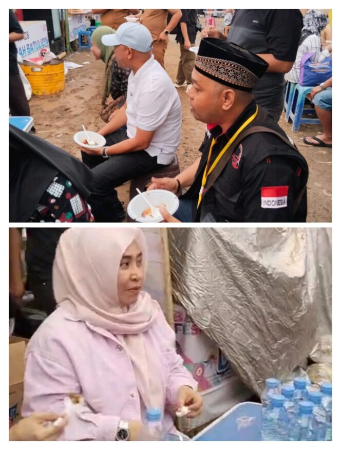 
 Wakil Bupati Terpilih H. Bahasanudin Meramaikan Batulicin Festival 2024:Sambangi PKL dan UMKN