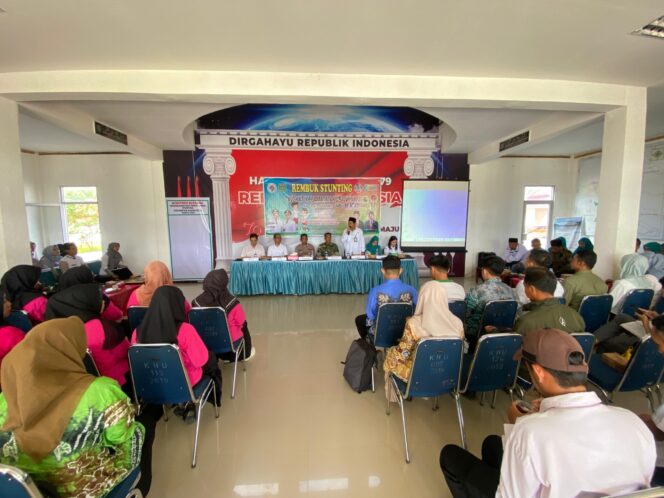 
 Fokus Penguatan Akses dan Kolaborasi Lintas Sektor dalam Rembuk Stunting Kecamatan Kusan Hulu
