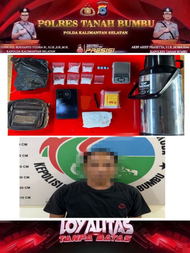 
 Berita Terkini: Penangkapan Pelaku Narkoba di Tanah Bumbu