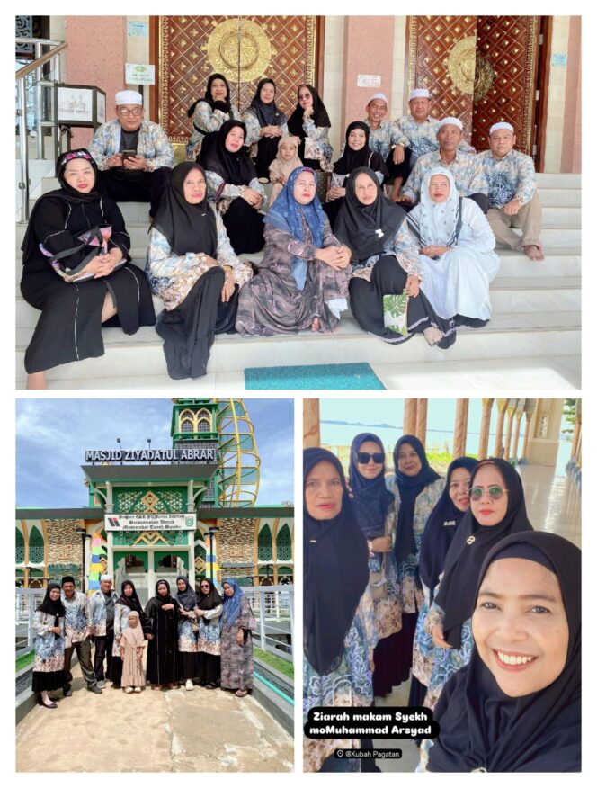 
 Alumni Haji 2023 Tanah Bumbu Tunjukkan Kekompakan Lewat Ziarah dan Silaturahmi Penuh Makna