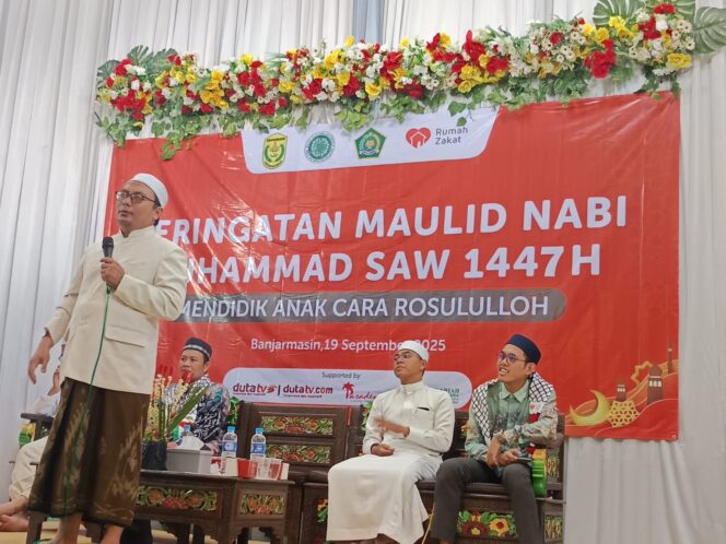 
 Rumah Zakat Kalimantan Selatan Gelar Peringatan Maulid Nabi Muhammad Shalallaahu ‘Alaihi Wassalaam