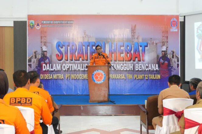 
 Indocement dan BPBD Kotabaru Wujudkan Desa Tangguh Bencana Lewat Strategi Hebat