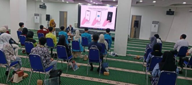 
 Disparpora Kotabaru Menggelar Pelatihan Wiramuda Contents Creator