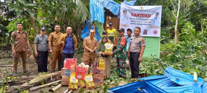 
 Danramil 1002-08/LAU: Kami Siap Bantu Warga yang Tertimpa Musibah