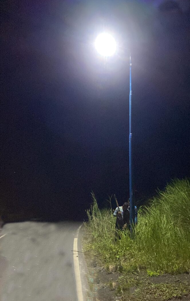 
 Jalan Bypass Batulicin – Banjarbaru Terang Benderang Awal Tahun 2026