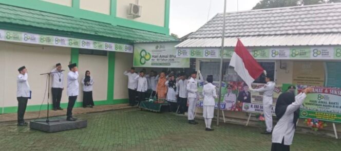 
 Kemenag Kotabaru Gelar Apel Peringatan HAB ke-80