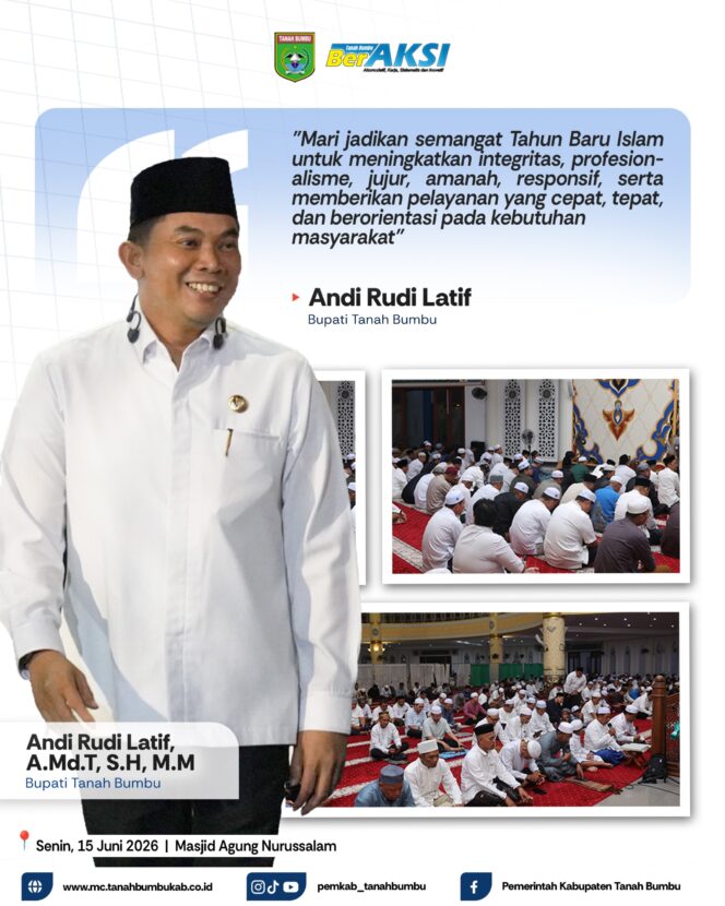 
 Zikir dan Khataman Quran Sambut Tahun Baru Islam 1448 Hijriyah di Bumi Bersujud Tanah Bumbu
