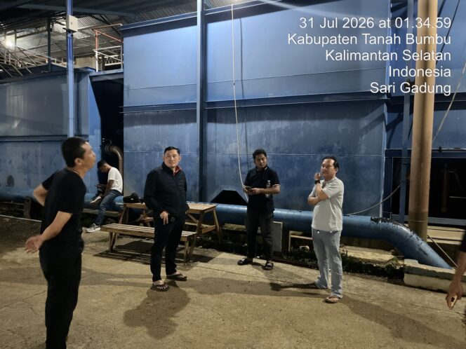 
 PLT. Direktur PT Air Minum Bersujud Tinjau Langsung Operasional IPA Pasca Pemadaman Listrik PLN
