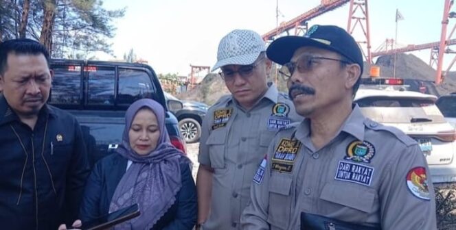 
 Komisi III DPRD Tanah Bumbu Tinjau PT BIB, Minta Pengendalian Debu Batu Bara Dilakukan Secara Konsisten