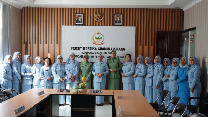 
 Kunjungan Ke Makodim 1004, GOW Kotabaru Gelar Pertemuan Dan Edukasi Kesehatan Mental