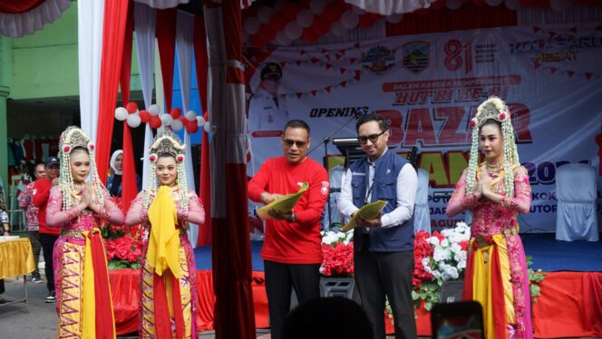 
 Tekan Inflasi, Pemkab Kotabaru Buka Bazar Dagang 2026 Serta Luncurkan KEPO Dan Kios Jukung Pangan