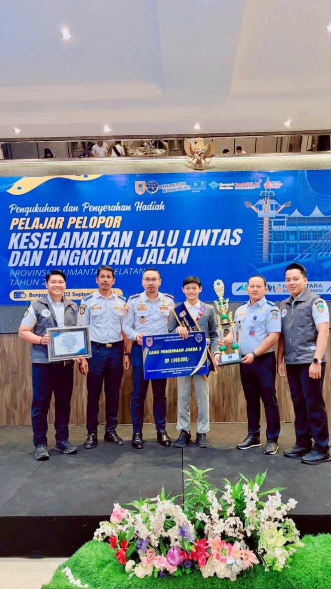 
 Pemkab Kotabaru Raih Juara III Pelajar Pelopor Keselamatan LLAJ Tingkat Provinsi Kal-Sel