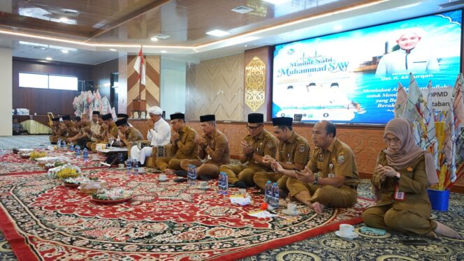 
 Pemkab Kotabaru Gelar Maulid Nabi Muhammad SAW,Ajak ASN Teladani Akhlak Rasulullah